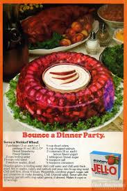 This Molded Gelatin Recipe Is Jell O S Take On The Classic Waldorf Salad A Turn Of The Century Hotel Menu Item That Featured Recipes Gelatin Recipes Jell O