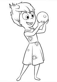 Experience all of riley's emotions… in color! Coloring Pages Inside Out Print For Kids In Format A4