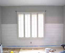 You'll also need to consider the best kitchen colors with white cabinets. Diy Faux Shiplap Wall