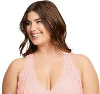 Women's Plus Size Lace Bralette Unpadded Wireless Sexy ...