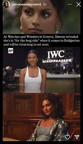 When Life Imitates Art" from Kathani Sharma to Simone Ashley. So lovely.  Luv her!!! 😍 #KathaniSharma #SimoneAshley 💜💙💜💙