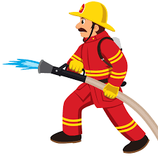 Fireman men clipart fire brigade pencil and inlor men - Cliparting.com