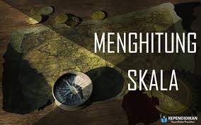 Cara Menghitung Skala Jarak Peta Jarak Sebenarnya Kependidikan Com