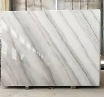Natural China Cheap Landscape White Marble Slab for Flooring Tile