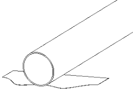 Tube coping calculator with custom pdf page size in this instance, custom means random. Miter Templates Www Bikecad Ca