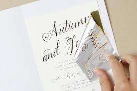 Instantly Printable Wedding Invitation Templates By Swellandgrand Foil Wedding Invitations Gold Wedding Invitations Gold Foil Wedding Invitations