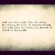 Moon quote reiterating the light within | This is me | Pinterest ... via Relatably.com