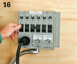 Warning electricity can be lethal, we see far too many reports of tourists getting zapped in their hotels, let's not add any thaivisa members. How To Install A Manual Transfer Switch For A Backup System In 16 Steps