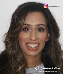 THE VB• 'Dr Dee, Here's a picture of my new smile! Thank you so much' One  of patients from Manchester who we have treated with complete replacement  dentures. That's right she has