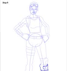 Coloring And Drawing Fortnite Ghoul Trooper Coloring Pages