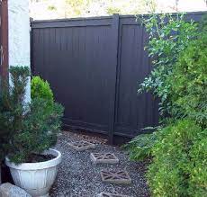 1,996 black fence stain products are offered for sale by suppliers on alibaba.com, of which building glass accounts for 6%. Inspiration Black Wooden Fences Apartment Therapy Chicago Fence Design Black Wooden Fence Fence Modern
