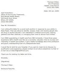 The other reason is th. Professional Social Worker Cover Letter Examples Resume Now