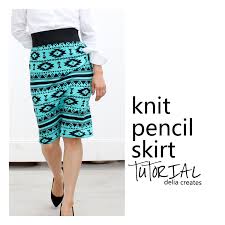 Looking for a good deal on knit mini skirt? Knit Pencil Skirt Tutorial For Girl Charlee Two Versions