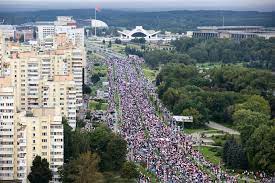 Минск) is the capital and the largest city of belarus, located on the svislač and the niamiha rivers. 100 000 March In Minsk To Demand Belarus Leader Resign The Times Of Israel