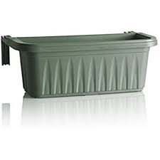 Amazonsmile Apollo Exports International Ap 30218lg 24 Adjustable Railing Planter Light Green Railing Planters Window Planter Boxes Wooden Planter Boxes