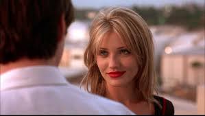 Cute cameron diaz in stylish red dress at event. Cameron Diaz The Mask 1994 Style On The Screen