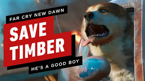 In far cr6 there are some cute doggos, but can you pet them? Far Cry New Dawn Rescue Timber The Dog 4k Gameplay Youtube
