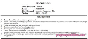 Koleksi soal on mipa 2018 tingkat perguruan tinggi. Soal Pas Kimia Kelas 12 Tahun Pelajaran 2020 2021 Programpendidikan Com
