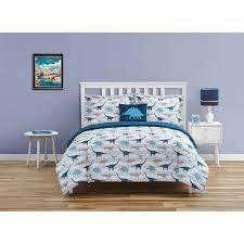 Not available at clybourn place. Dino Chambray Blue 3pc Comforter Bedding Set Overstock 33768544