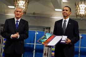 On This Day Dec 10 Obama Accepts Nobel Peace Prize Upi Com