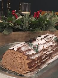 Yule Log Made With Ina Garten S Mocha Chocolate Icebox Cake Icebox Cake Mocha Chocolate No Cook Meals