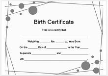 Birth certification is a crucial record, which documents the birth of a toddler. 25 Free Birth Certificate Templates Format Excelshe