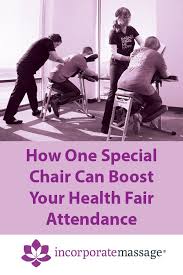 Boost Health Fair Attendance With Chair Massage Health Fair Employee Assistance Programs Health Boost