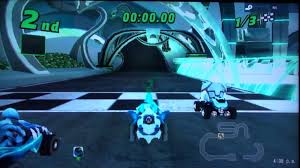 You can unlock kinecelarator by heading to the extras menu, then selecting enter code and providing the following password: Ben 10 Galactic Racing Wii Level 1 Beginners Luck All 3 Tracks Youtube