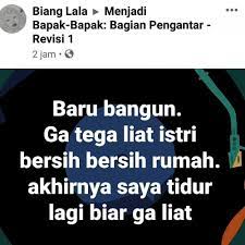 Check spelling or type a new query. 10 Status Kocak Suami Diancam Istri Terancam Tidur Di Luar