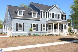 Considering the house's architecture means coordinating roof color with exterior siding color. 6 Best Blue House White Trim Combinations For Your Exterior Design Aprylann