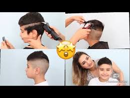 قص شعر الاطفال في المنزل How To Haircut At Home Youtube