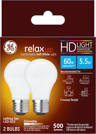 Let's take a look at the most common light bulb base sizes across the three main bulb base types. Ge Led 5 5w 60w Equivalent Hd Relax Soft White A15 Ceiling Fan Frosted Finish Medium Base Dimmable 2pk Light Bulbs Walmart Com Walmart Com