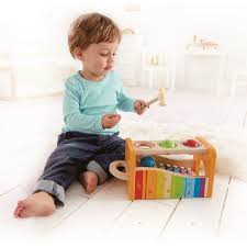 Hape Pound And Tap Bench Smyths Toys Uk