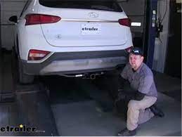 Maybe you would like to learn more about one of these? Curt Trailer Hitch Installation 2019 Hyundai Santa Fe Video Etrailer Com