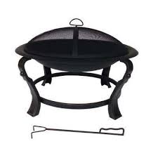 Ashcraft 30 In Steel Round Fire Pit In 2020 Round Fire Pit Fire Pit Cover Fire Pit Kit