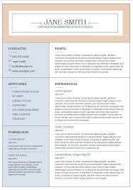 Consigue ventaja frente al resto de los. 20 Plantillas De Curriculum En Word Descargalas Gratis