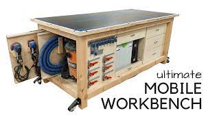 Having trouble finding the perfect dining table? How To Build A Mobile Workbench Woodworking Plans Woodshop Mike