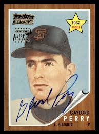 Gaylord Perry 2001 Topps Team Topps Legends Autographs #TT40R