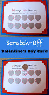Cover the area that you'd like to be scratchable with packing tape. Diy Valentine Scratch Off Novocom Top