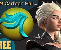 Artstation Imm Cartoon Hair Brush For Zbrush Brushes Zbrush Hair Zbrush Cartoon Hair