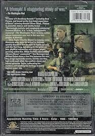 Amazon.com: Platoon (Special Edition) : Charlie Sheen, Tom Berenger, Willem  Dafoe, Keith David, Forest Whitaker, Francesco Quinn, Kevin Dillon, John C.  McGinley, Reggie Johnson, Mark Moses, Corey Glover, Johnny Depp, Oliver  Stone,