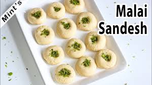 Malai Sandes Recipe Indian Dessert Recipe Bengali Sweets Amazing Vegan Recipes