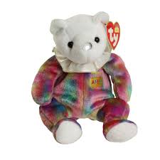 Birthday Bear Beanie Baby Worth Ty Beanie Baby April The Birthday Bear 7 5 Inch Ty Toys Beanie Baby Bears Baby Beanie