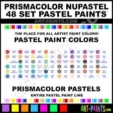 Prismacolor Nupastel 48 Set Pastel Paint Colors