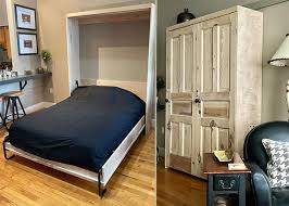 Murphy beds grand rapids mi. Diy Murphy Bed Using Old Doors Rustic Crafts Chic Decor