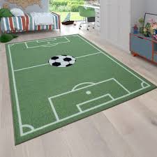 Neben fussball teppiche, sind wir die website. Kinder Teppich Kinderzimmer Fussball Design Teppichcenter24