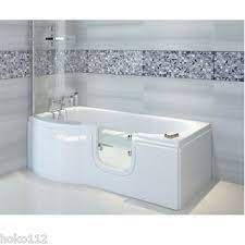 Eine badewanne mit dusche und badewanne mit tür ist die optimale lösung, wenn man im bad wenig platz zur verfügung hat. Badewanne Mit Tur 167 5x85 75cm Schurze Ablauf Wahlweise Auch Mit Duschkabine Ebay
