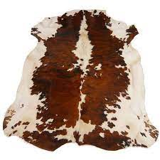peau de vache normande tricolor tachetee tapis peau de vache peau de vache vache
