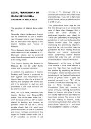 The syariah is actually an appendix attached to the federation constitution of malaysia. Banking Chapter 3 Studocu