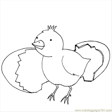 Teacher wise owl on books stencil coloring pages. 54 Chick Peep And Egg Coloring Page For Kids Free Chick Printable Coloring Pages Online For Kids Coloringpages101 Com Coloring Pages For Kids